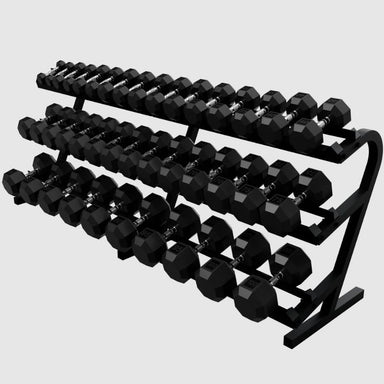 VTX VERTPAC-SDR100 Rubber Encased Dumbbells "20-Pair Rack" Pack Main Display