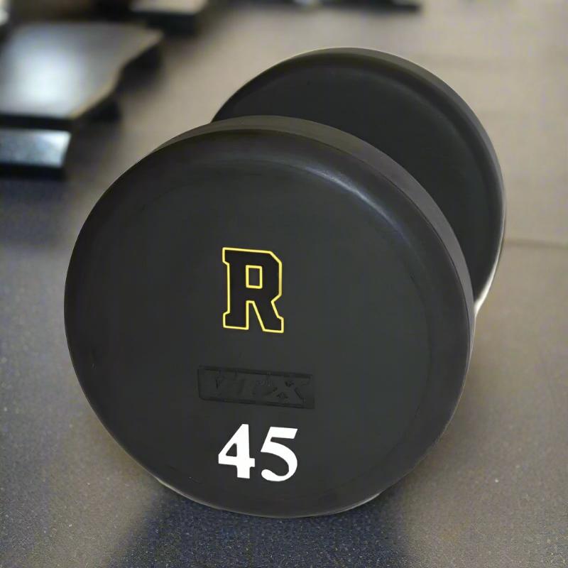 XD-UL VTX Round Urethane Dumbbell Set with Custom Logo 45 lb