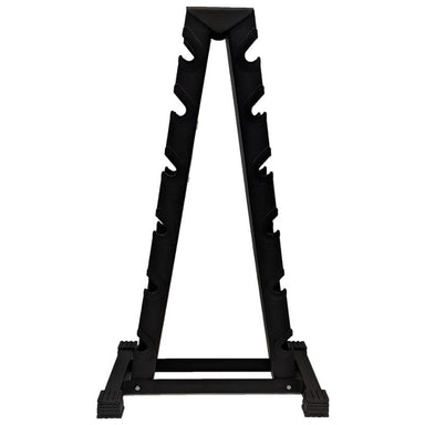 YORK Barbell 2 Sided A-Frame Dumbbell Rack - 69002 Front View