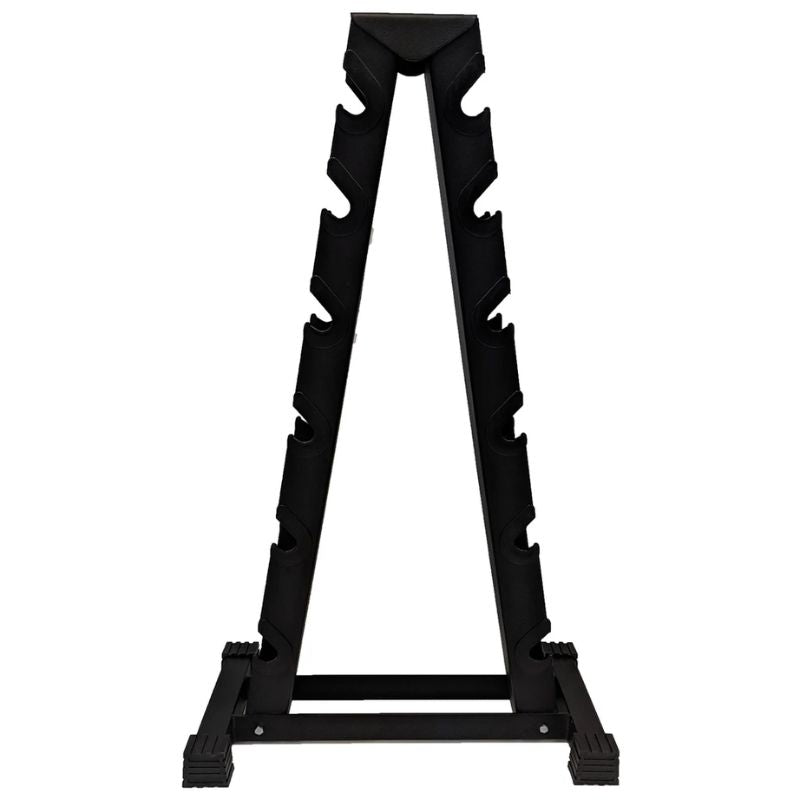 YORK Barbell 2 Sided A-Frame Dumbbell Rack - 69002 Front View