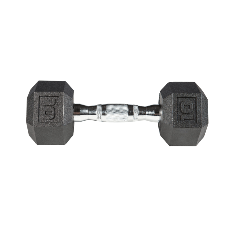 YORK Premium PVC Hex Dumbbells 10 lb dumbbells