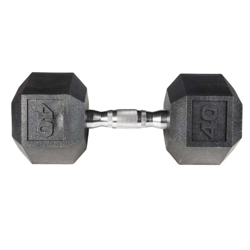 YORK Premium PVC Hex Dumbbells 40 lb dumbbells