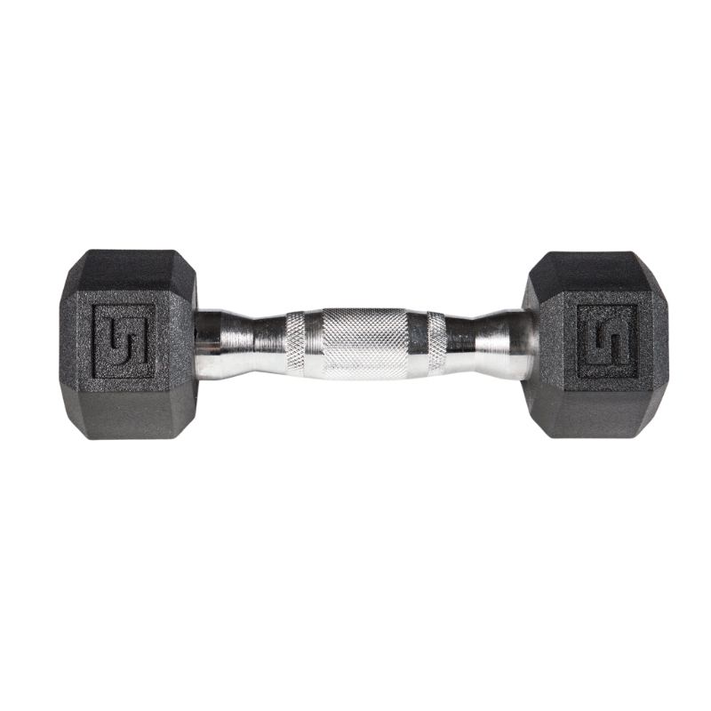 YORK Premium PVC Hex Dumbbells 5 lb dumbbells