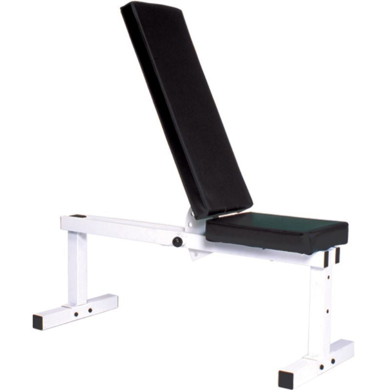 York Pro Series 205 FI White Flat Adjustable Incline Bench Press - 4223 Main Display