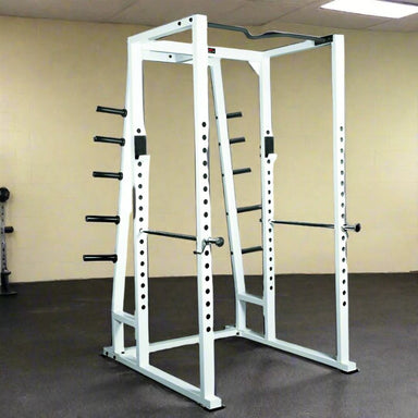 York STS Power Rack w/ Weight Storage