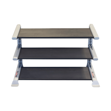 Body Solid Pro Clubline SDKR 3 Tier Dumbell Rack | SDKR1000DB