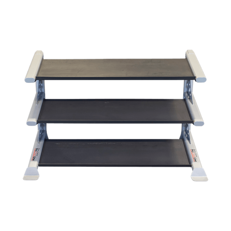 Body Solid Pro Clubline SDKR 3 Tier Dumbell Rack | SDKR1000DB