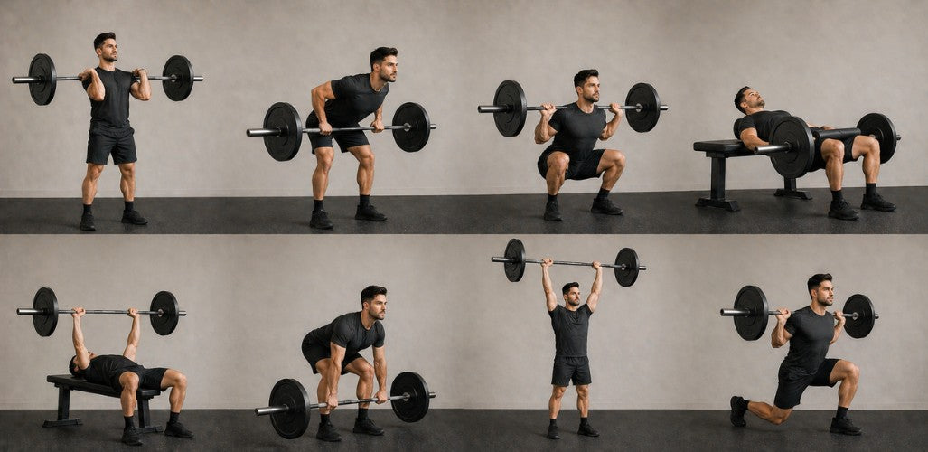 8 Best Barbell Exercises: Build Strength, Power & Muscle With Just One Bar