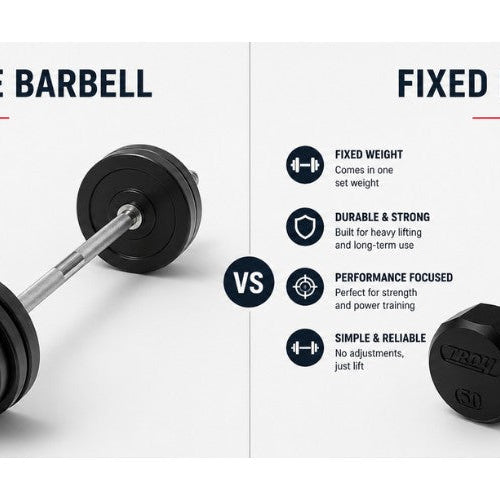Adjustable Barbells vs Fixed Barbells: Which One Is Better for Your Home Gym?