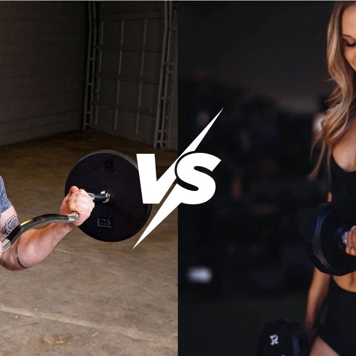 Barbell Curl vs Dumbbell Curl