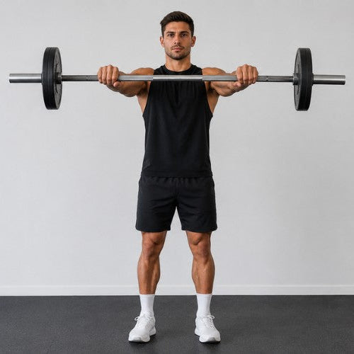 Barbell Front Raise: Sculpt Your Front Delts & Shoulder Strength with Precision