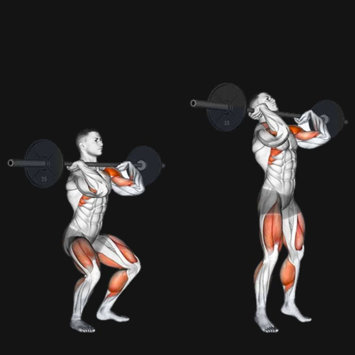 Barbell Push Press_ Unleash Overhead Power & Total-Body Strength