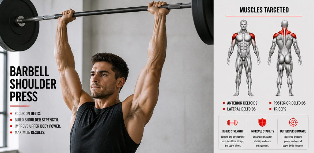 Barbell Shoulder Press: Power, Posture & Shoulder Strength