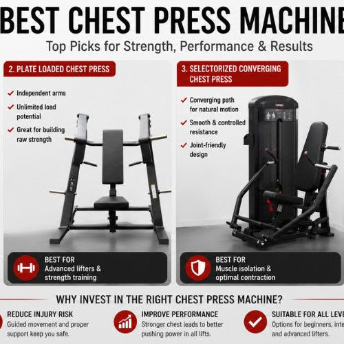 Best Chest Press Machines for Commercial Gyms: Buyer’s Guide