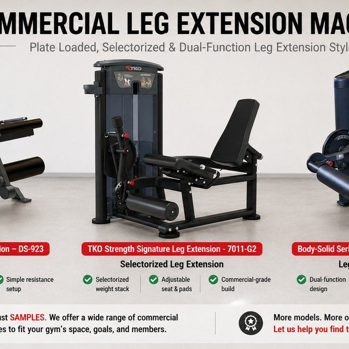 Best Commercial Leg Extension Machines for Gyms