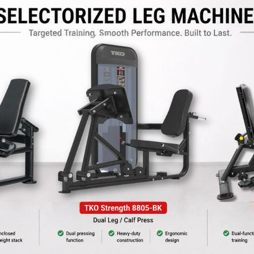 Best Selectorized Leg Machines for Commercial Gyms