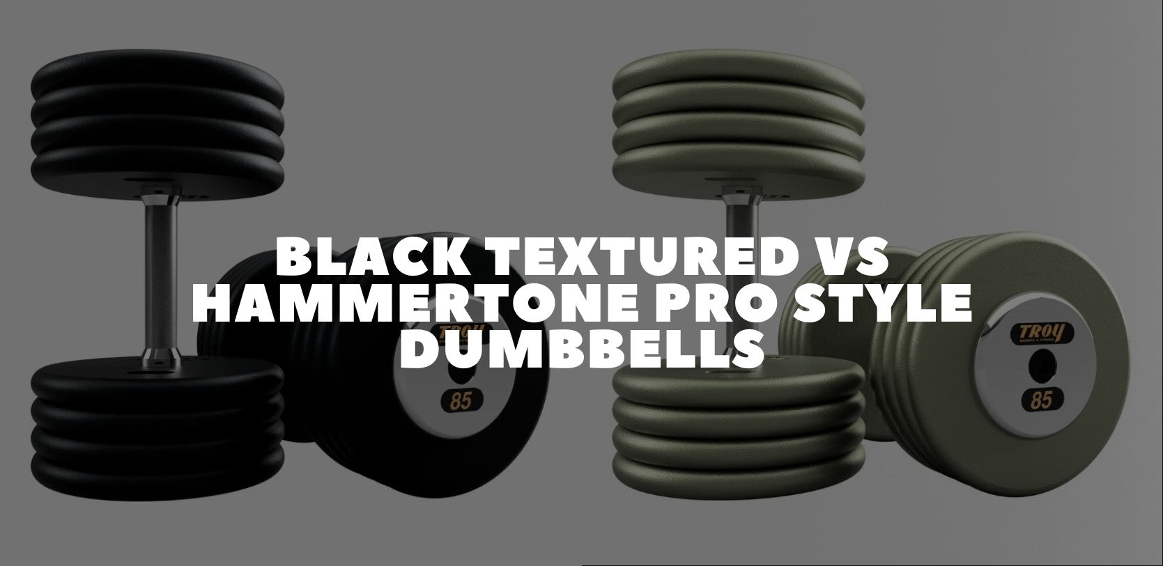 Black Textured vs Hammertone Pro Style Dumbbells: Which Finish Is Better?
