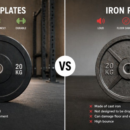 Bumper Plates vs Iron Plates: Which Weight Plates Should You Choose? - Dumbbells Direct Guide