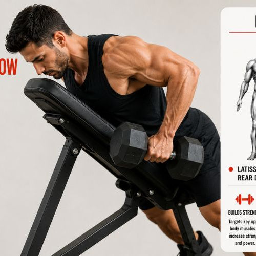 Chest Supported Dumbbell Row: Target Your Back Without Stressing Your Spine