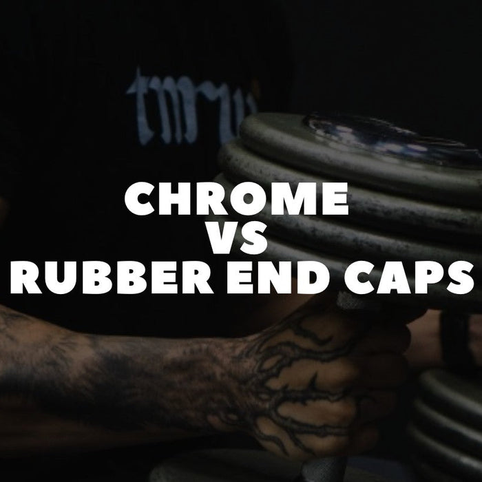 Chrome  vs  rubber end caps - Dumbbells Direct Guide