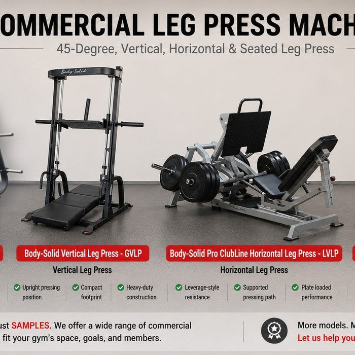 Commercial Leg Press Machine Buying Guide: 45 Degree, Vertical, Horizontal, or Seated?