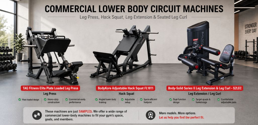 Commercial Lower Body Circuit Machines: What to Include
