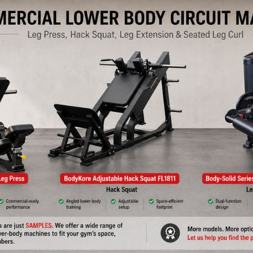 Commercial Lower Body Circuit Machines: What to Include