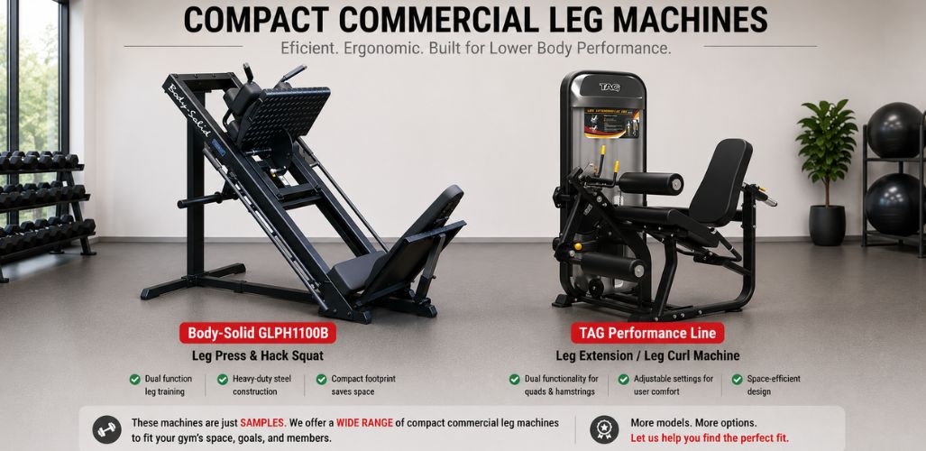 Compact Leg Machines for Small Commercial Gyms