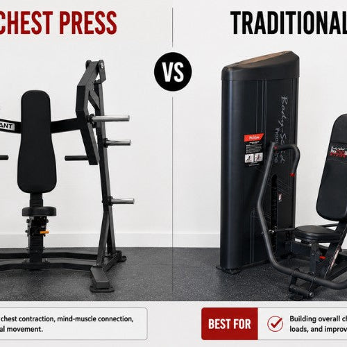 Converging Chest Press vs Traditional Chest Press Machine: What’s the Difference?