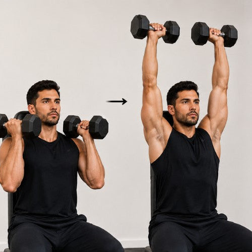 Dumbbell Arnold Press: Rotate, Press & Build Stronger Shoulders