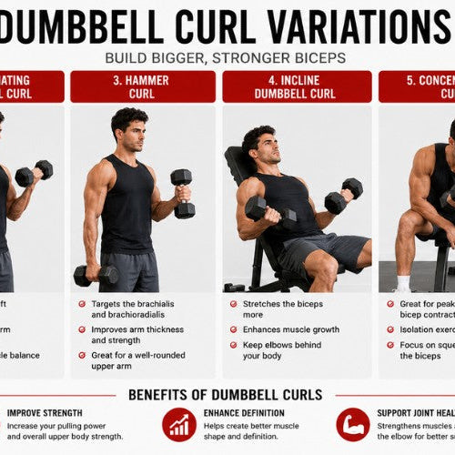 Dumbbell Curl Variations: Build Bigger, Stronger Arms