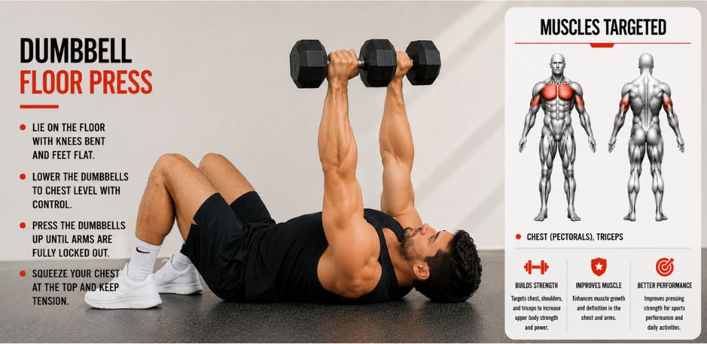 Dumbbell Floor Press Press Strong Protect Your Shoulders Dumbbells dumbbell-floor-press-press-strong-protect-your-shoulders-dumbbells