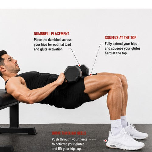 Dumbbell Hip Thrust: Build Glutes & Power Anywhere