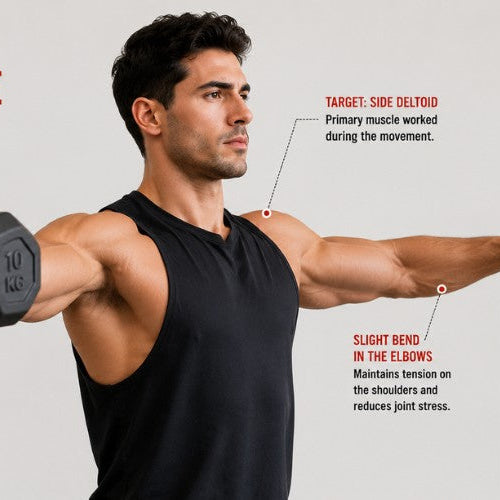 Dumbbell Lateral Raise: Sculpt Wide, Strong Shoulders