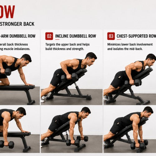 Dumbbell Row Variations: Strengthen Your Back & Improve Posture