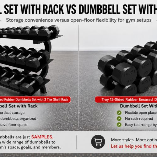 Dumbbell Set with Rack vs Dumbbell Set Without Rack: Which Should You Buy?