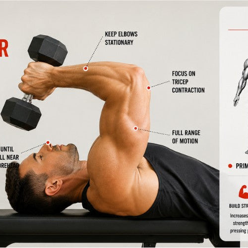 Dumbbell Skull Crusher: Build Bigger, Stronger Triceps