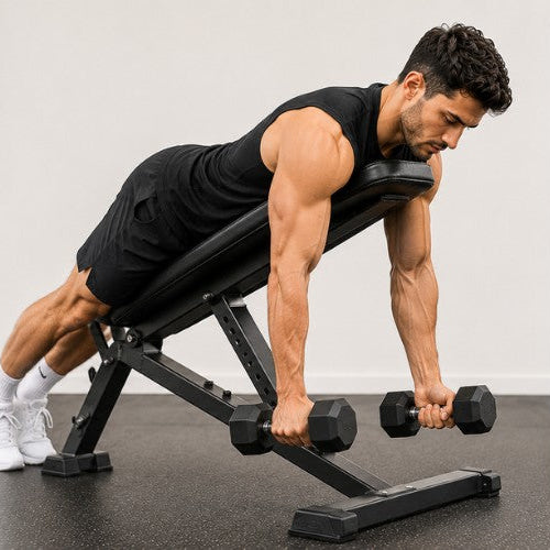 Dumbbell Spider Curl: Maximize Bicep Peak & Isolation