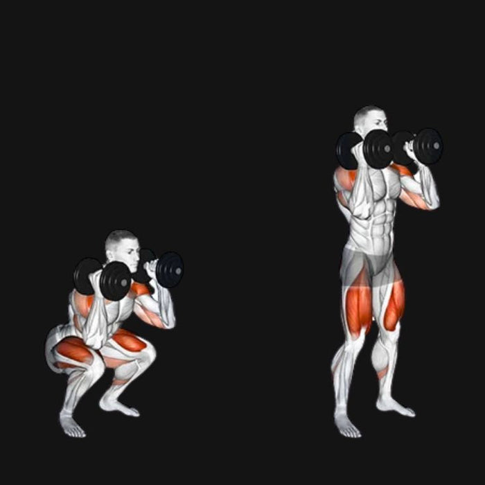 Dumbbell Squat to Press_ Full-Body Power for Strength & Conditioning Dumbbell Squat to Press_ Full-Body Power for Strength & Conditioning