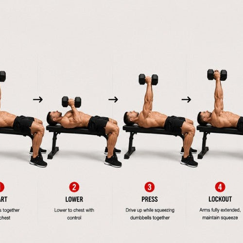 Dumbbell Squeeze Press: Maximize Chest Engagement & Inner-Pec Strength