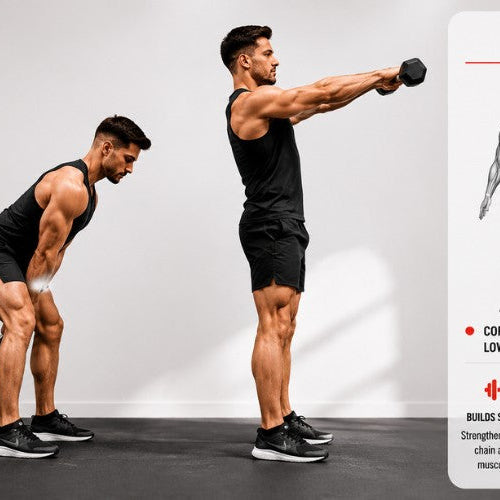 Dumbbell Swings: Build Explosive Power & Full-Body Strength