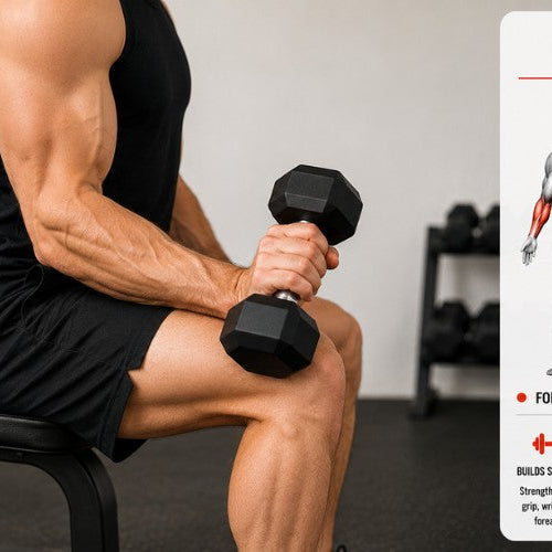 Dumbbell Wrist Curl: Build Forearm Strength & Grip Power