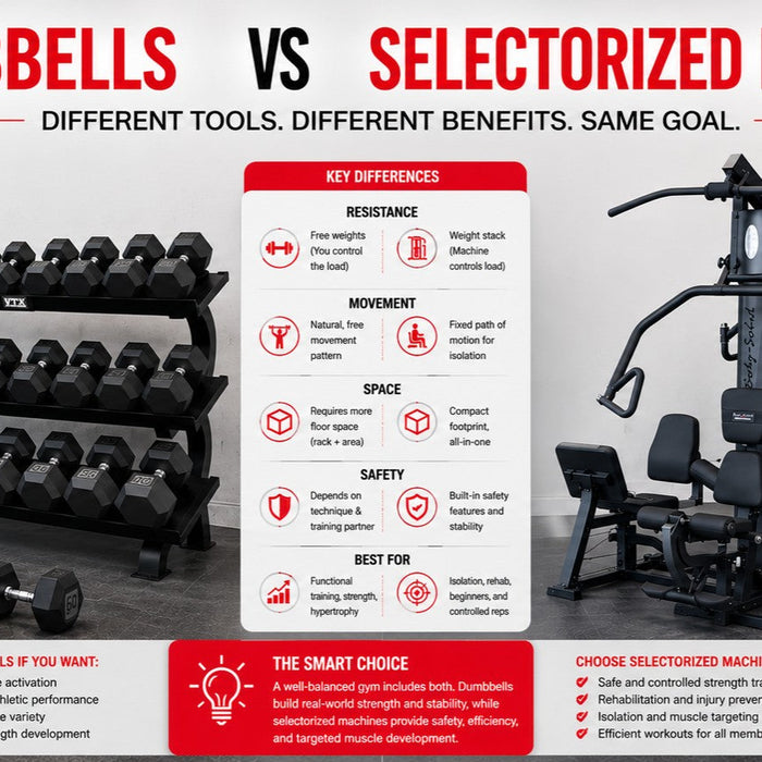 Dumbbells vs Machines: Which Is Better for Building Muscle and Strength?