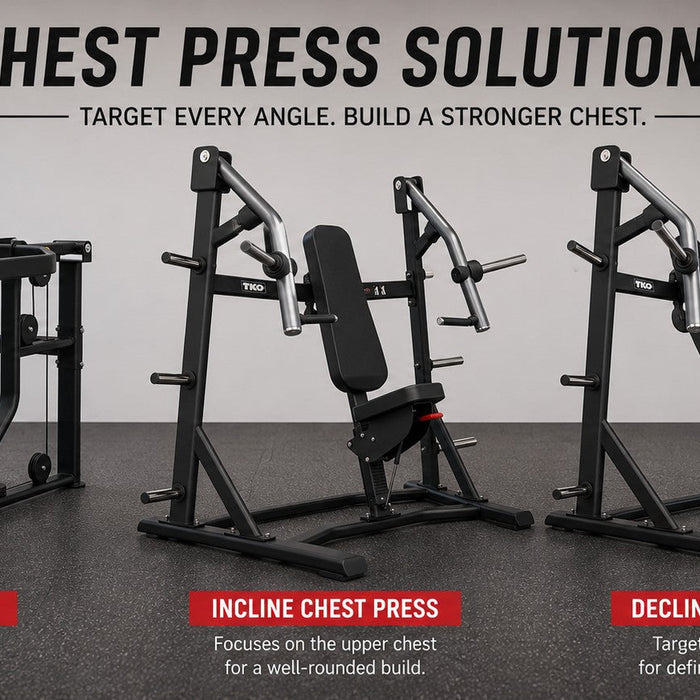 Flat, Incline, or Decline Chest Press Machine: Which Does Your Gym Need?