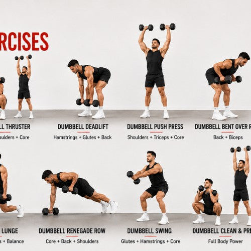 Full Body Dumbbell Workout: Strength, Size & Conditioning with Just Weights