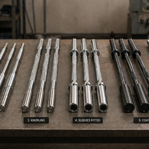 How Barbells Are Made: Step-By-Step Barbell Construction Explained
