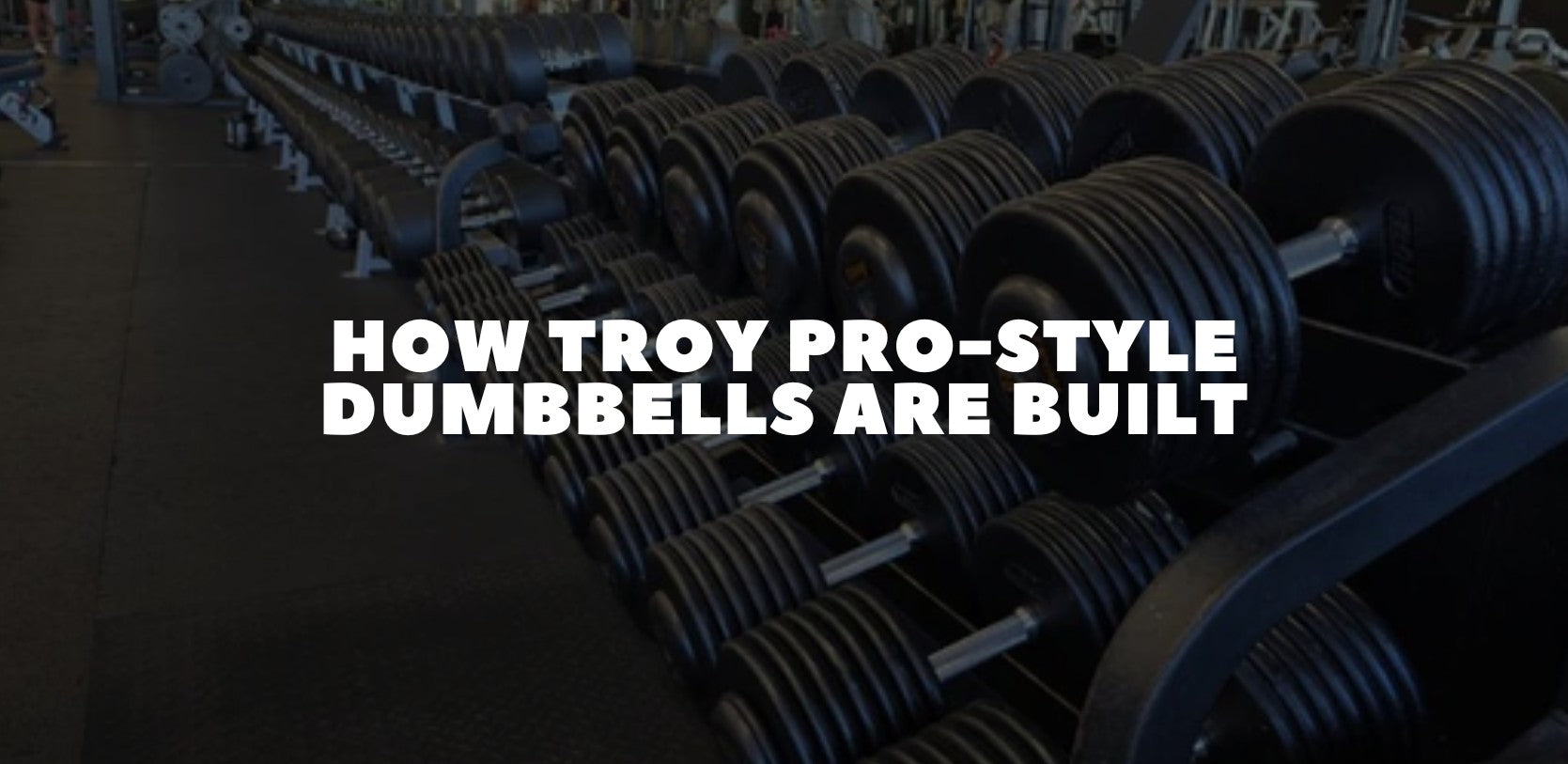 How Troy Pro-Style Dumbbells Are Built — Inside Commercial Gym Dumbbells