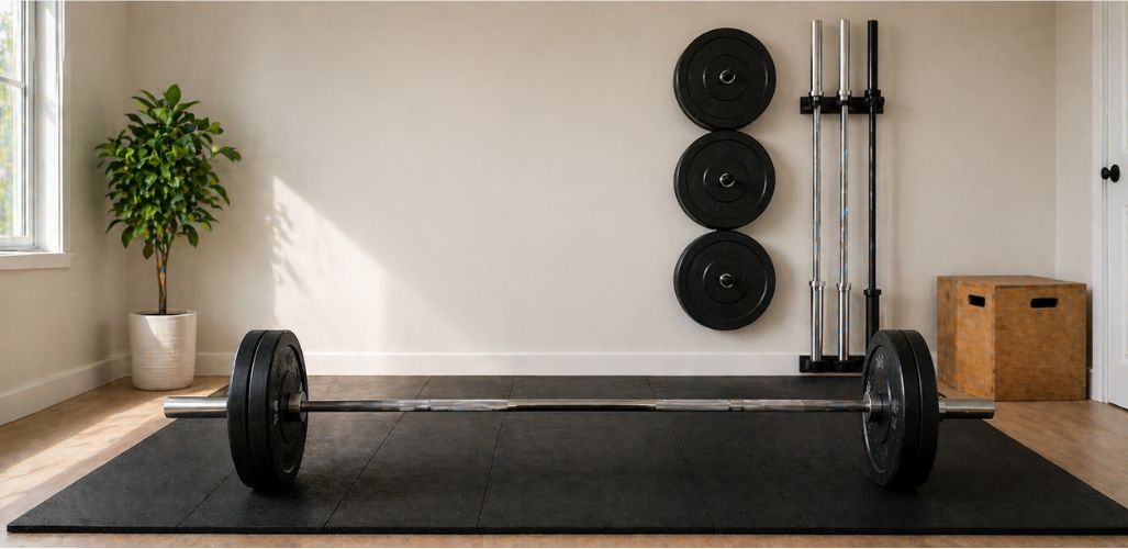 How to Use a Barbell Safely at Home