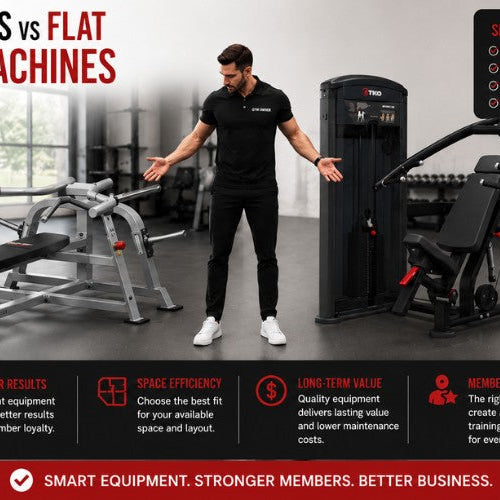 Incline Chest Press vs Flat Chest Press Machine: Which One Does Your Gym Need?
