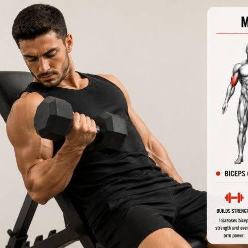 Incline Dumbbell Curl: Stretch, Squeeze & Build Bigger Biceps